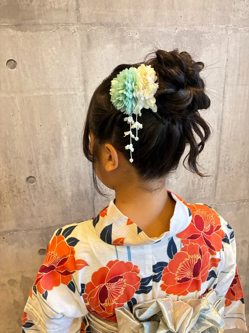 ミディアム ヘアアレンジ 着付け attra昭和町店. momoのその他イメージ