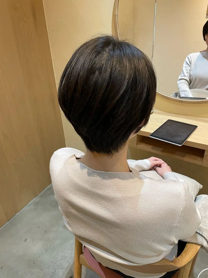 ショート カット 美髪 透明感カラーSotaのヘアスタイル
