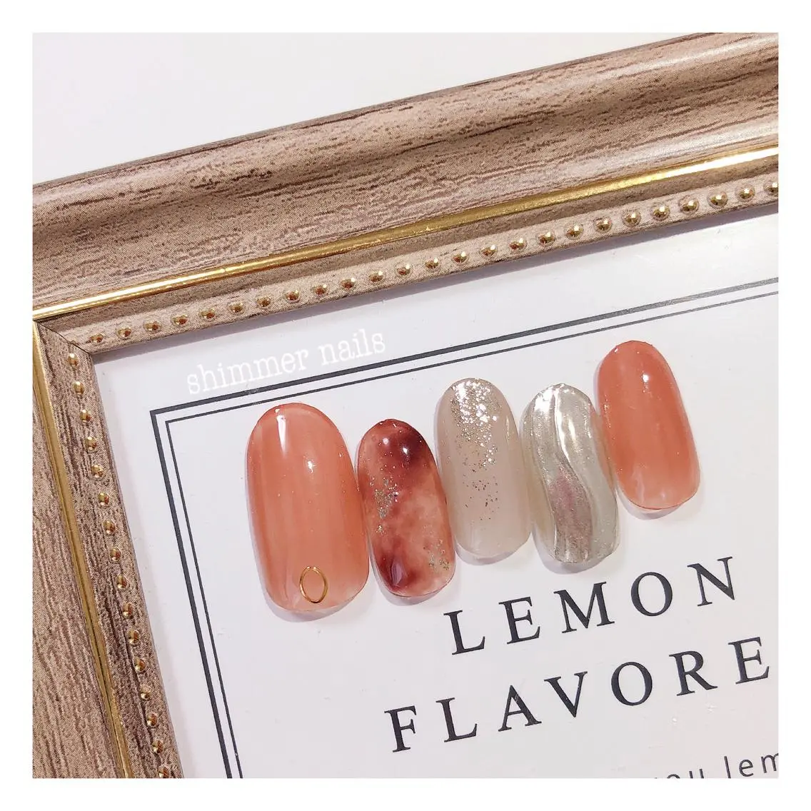 ネイル ミラーネイル shimmer nailsのネイルデザイン