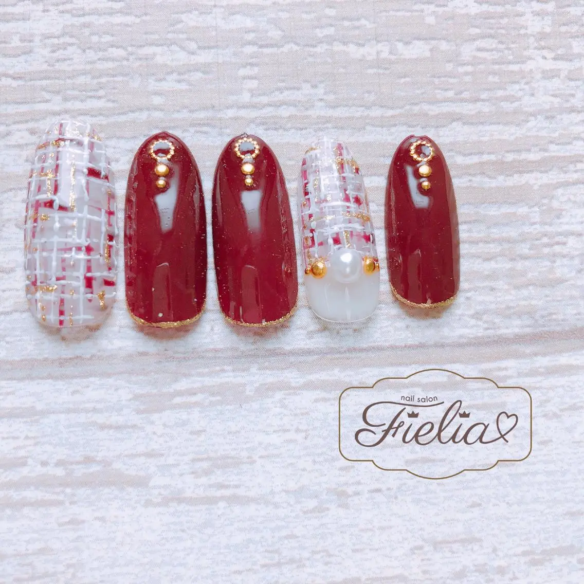 ネイル ハンドネイル Fielia momoのネイルデザイン