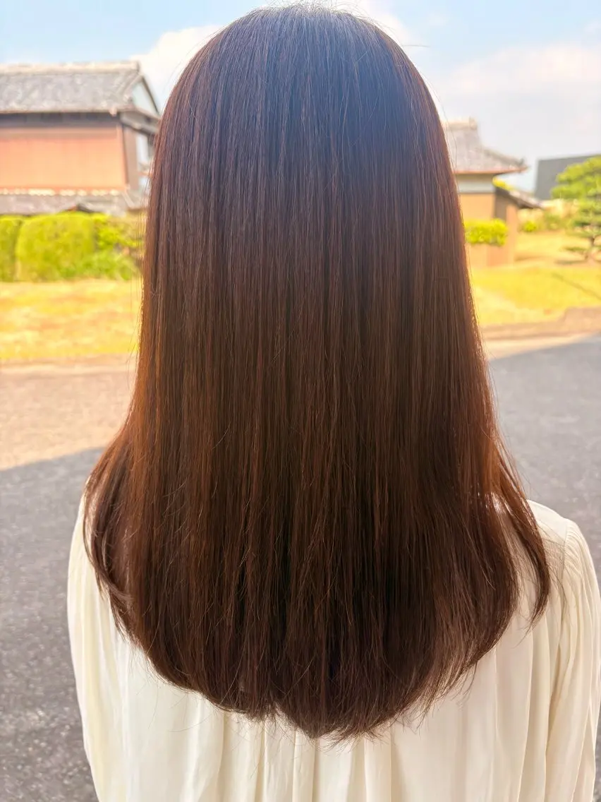ロング カラー 山城 大芽のヘアスタイル