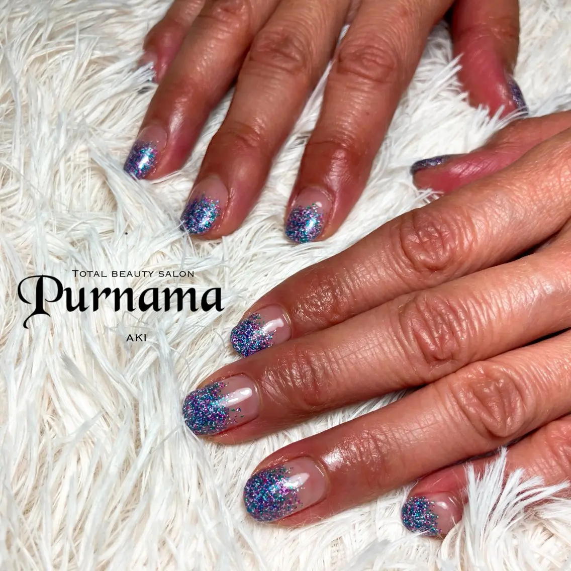 ネイル ハンドネイル Purnama あきのネイルデザイン