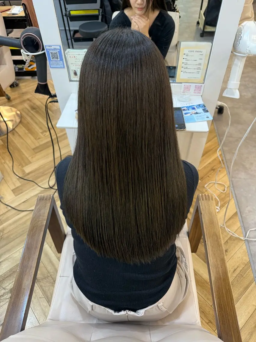 ロング カット ヘアカラー トリートメント 髪質改善✨ RYOTAのヘアスタイル