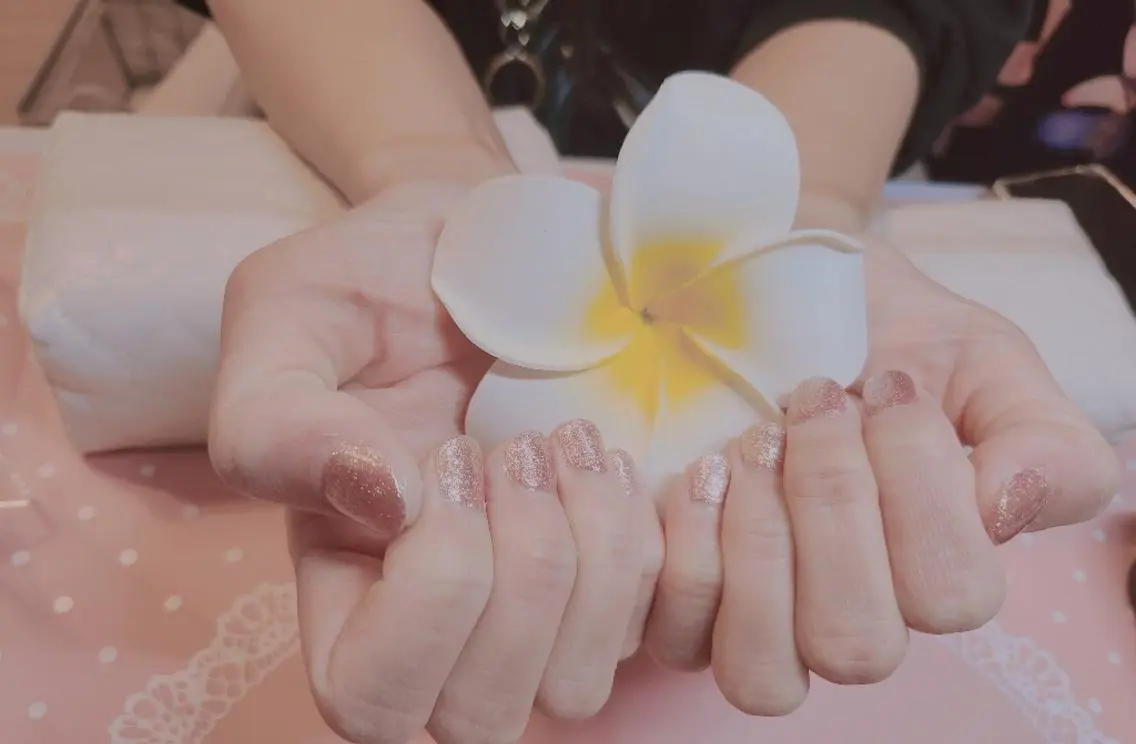 ネイル 桜ネイル ワンカラーネイル ピンク 春ネイル ハンドネイル nail salon Luanaのネイルデザイン