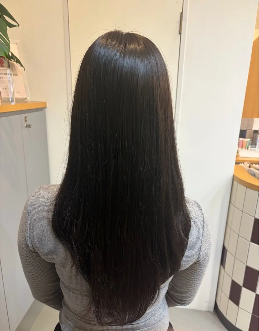 カラー ヘアカラー トリートメント 竹内 麻帆のヘアスタイル