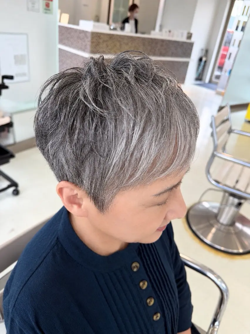 ショート ベリーショート ショートヘア 平原 沙耶のヘアスタイル