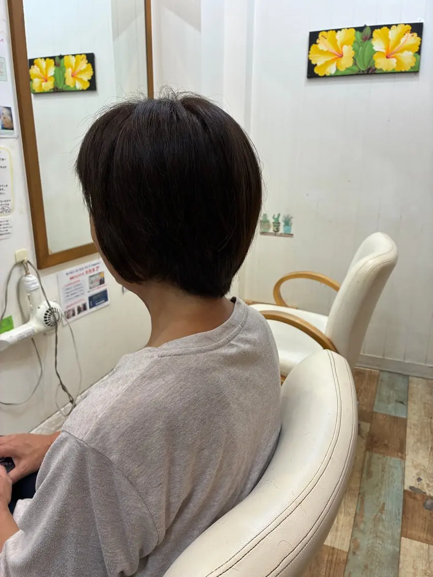 ショート カット 森 敦生のヘアスタイル