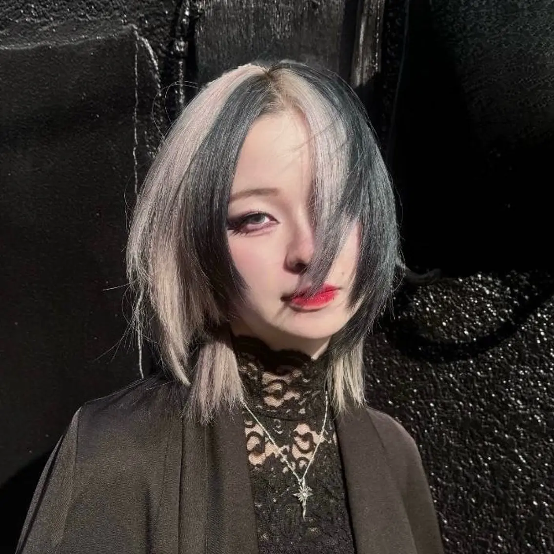 🉐ダブルカラー🩵［1ブリーチ＋ケアカラー］#ハイトーン#ダブルカラー#ブリーチ#デザインカラーの写真