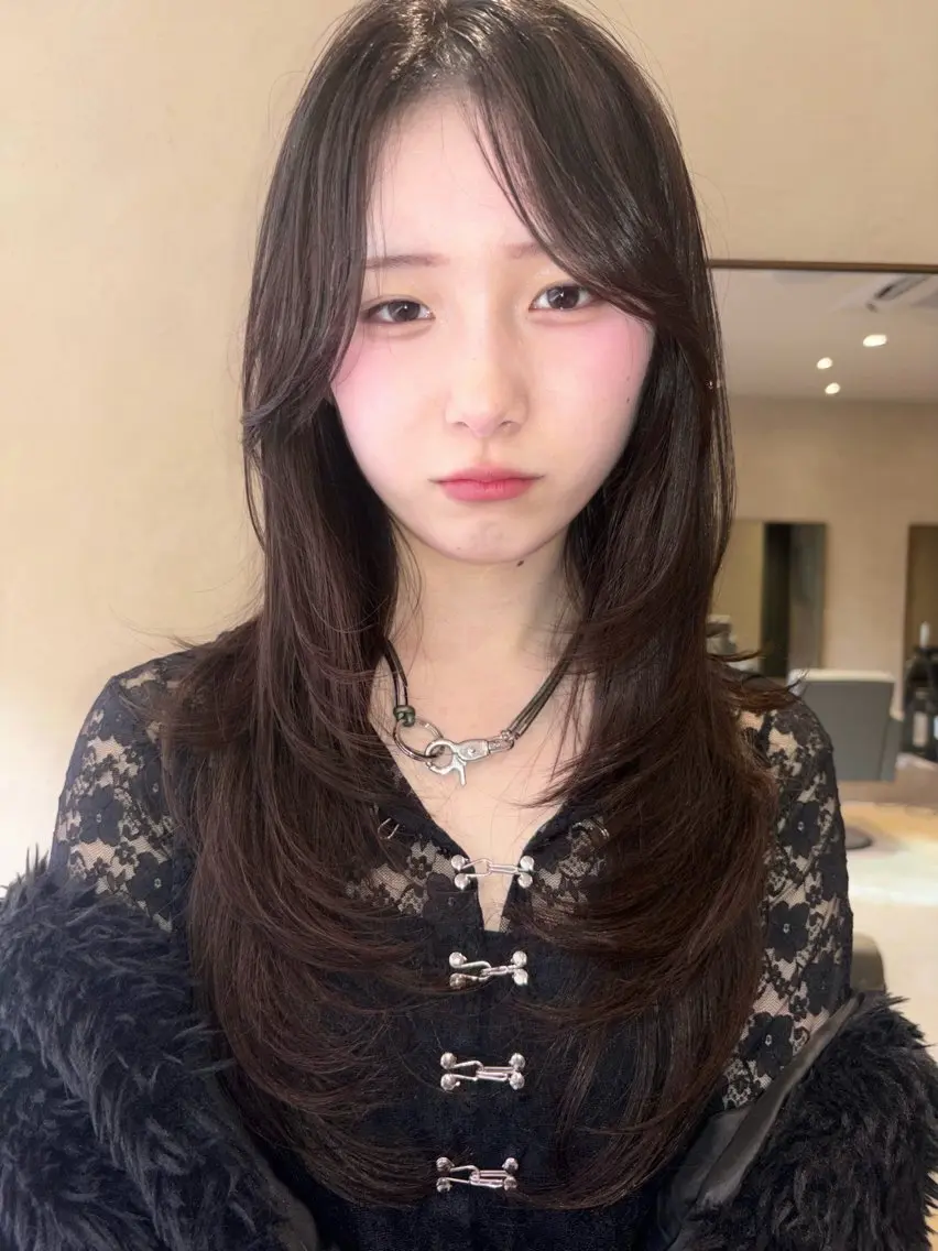 ロング カット ボブ/ヘアセット 結婚式卒業式アレンジのヘアスタイル
