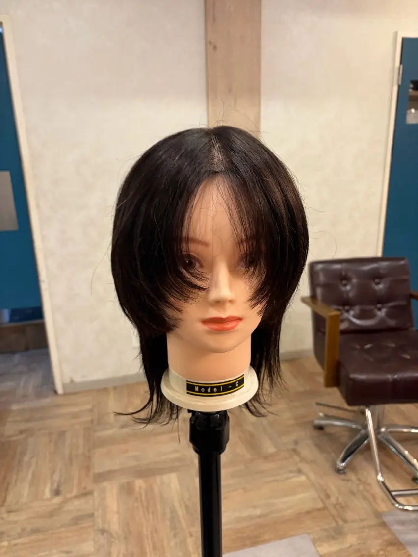 クラゲウルフカットの写真