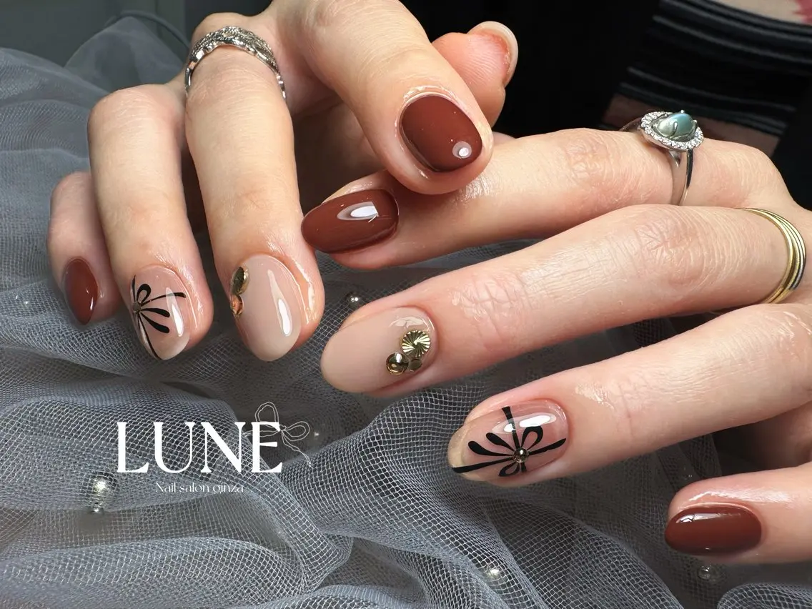 ネイル ハンドネイル LUNE nail salon 銀座のネイルデザイン