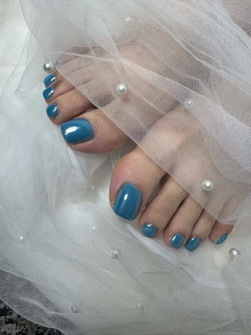 ネイル フットネイル 白日-hakubi nail-のネイルデザイン