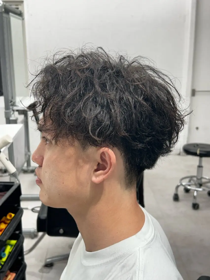 パーマ ツイストパーマ 椎根 榊のヘアスタイル