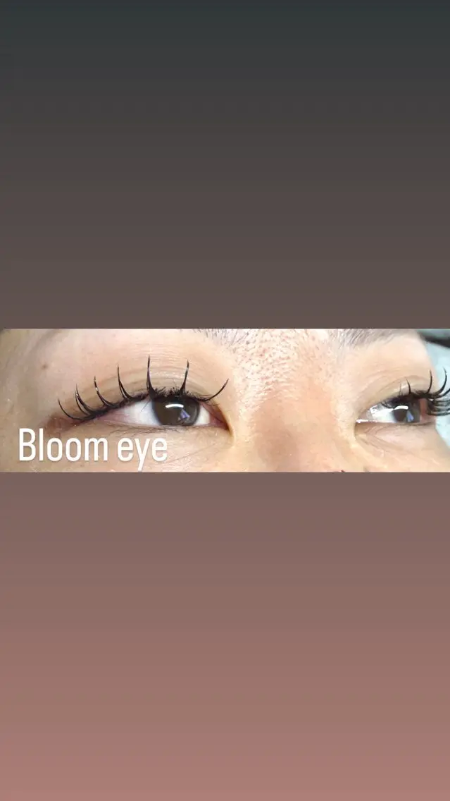 マツエク・マツパ 付け放題 フラットラッシュ Bloom eye 豊中 北緑丘の眉毛・アイブロウイメージ