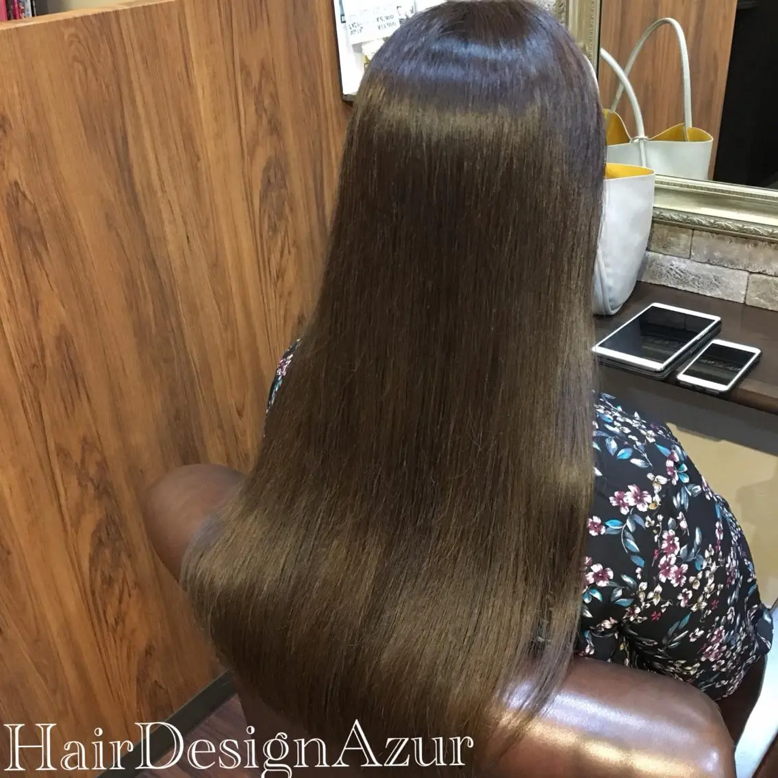 ロング カラー HairDesign Azurのヘアスタイル