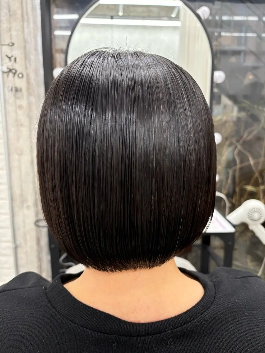 ショート 髪質改善 縮毛矯正 トリートメント すぐ巻ける縮毛矯正 🍀勝倉　麗のヘアスタイル
