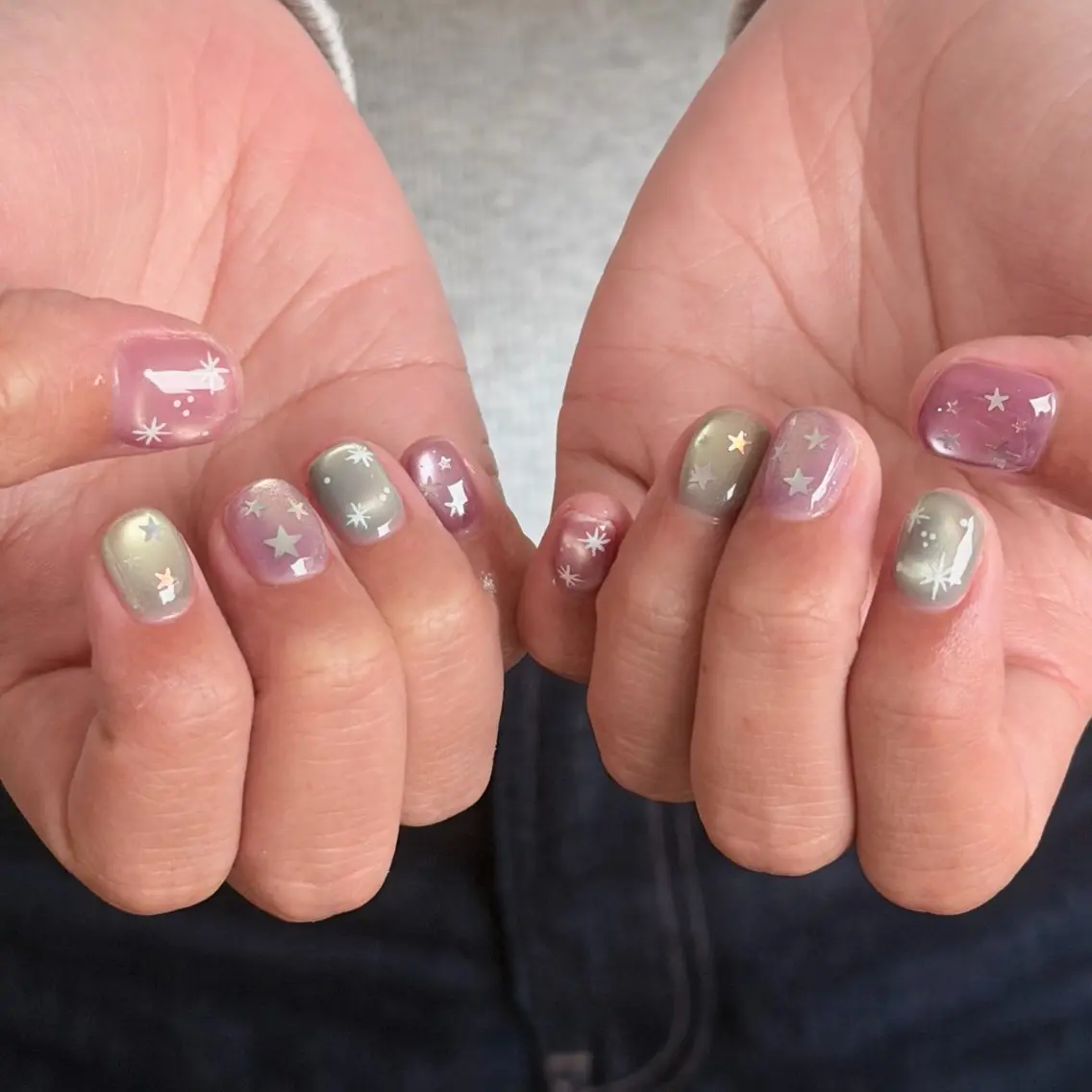 ネイル ハンドネイル 🎀フェイ フェイ🫧💗のネイルデザイン