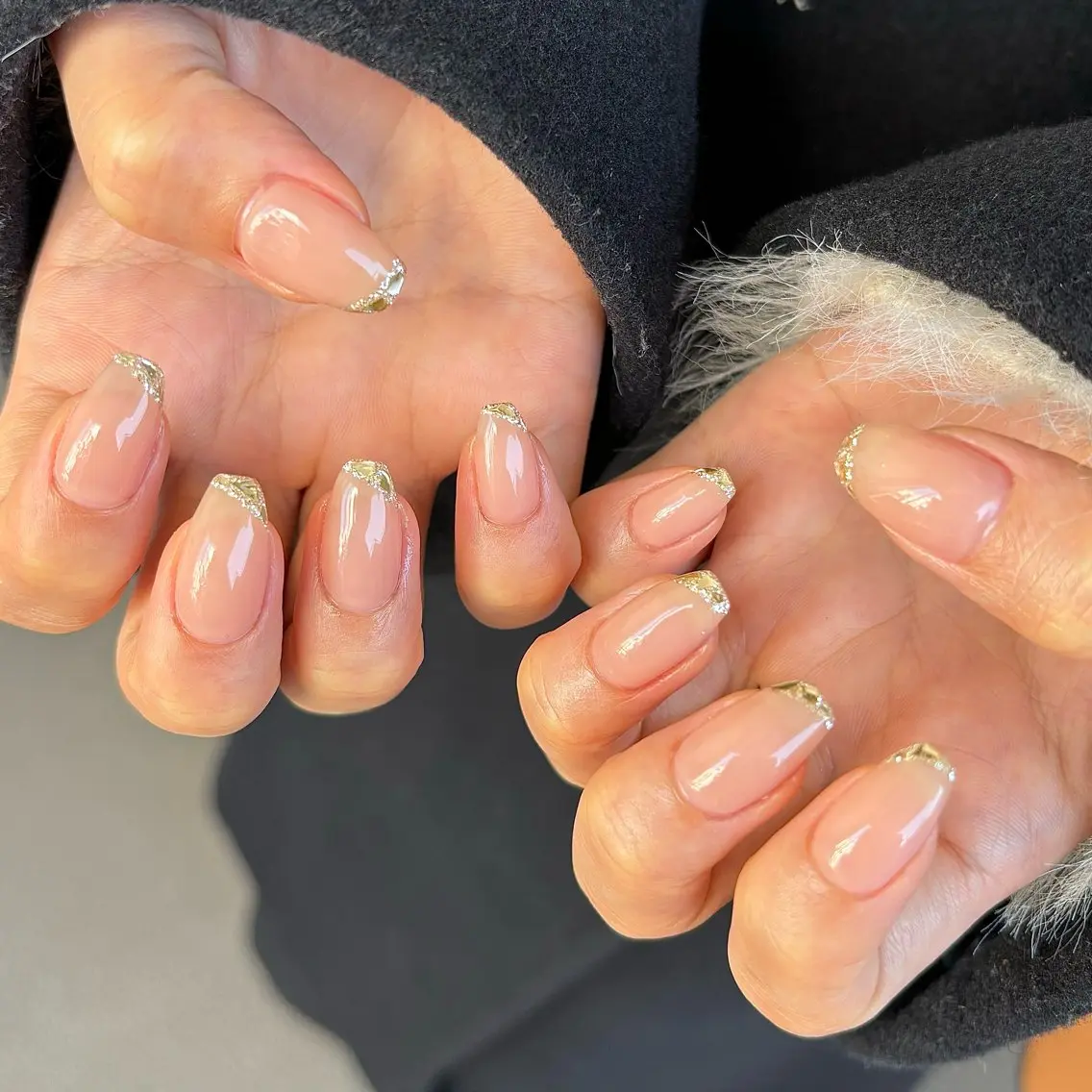 ネイル フレンチネイル ハンドネイル Nailsalon BLOOM🌷 山崎のネイルデザイン