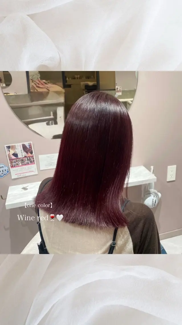 ミディアム カット ヘアカラー 💖髪質改善カラー / Rion💖のヘアスタイル