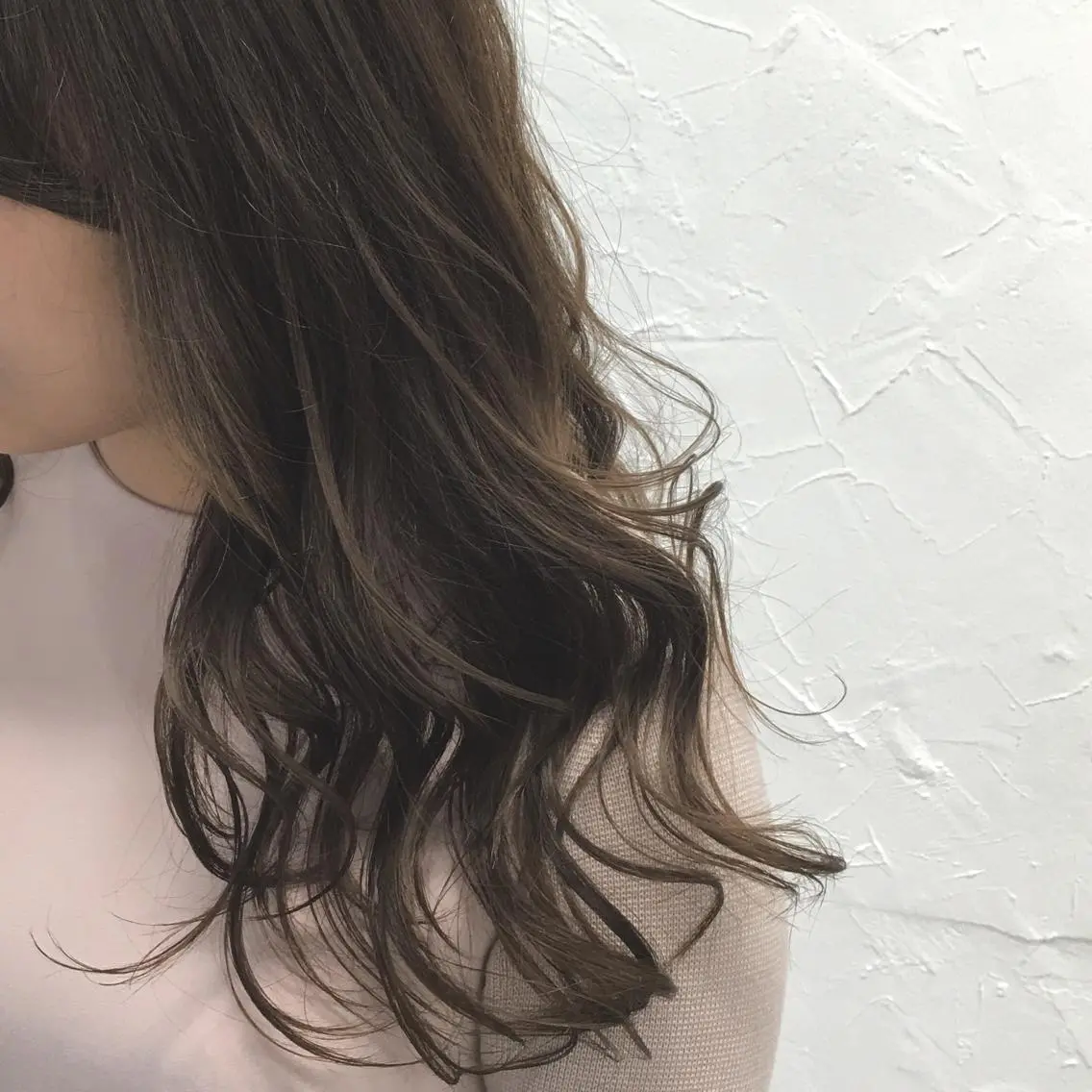 ロング ヘアアレンジ 脱!黒髪 ダブルカラー【上野】のヘアスタイル