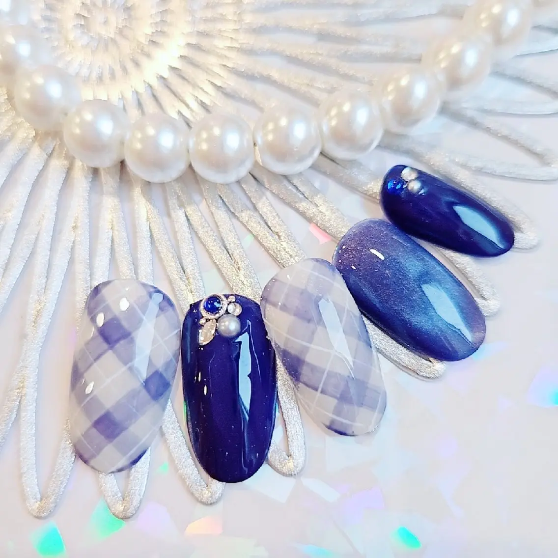 ネイル 手描きアート&推し活 🌟Wisteriaのネイルデザイン
