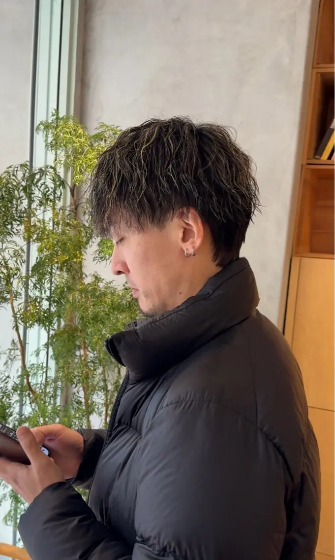 ショート カラー メンズ カット ヘアカラー 髪質改善/メンズヘア 上野 聖斗🌱‬‪のヘアスタイル
