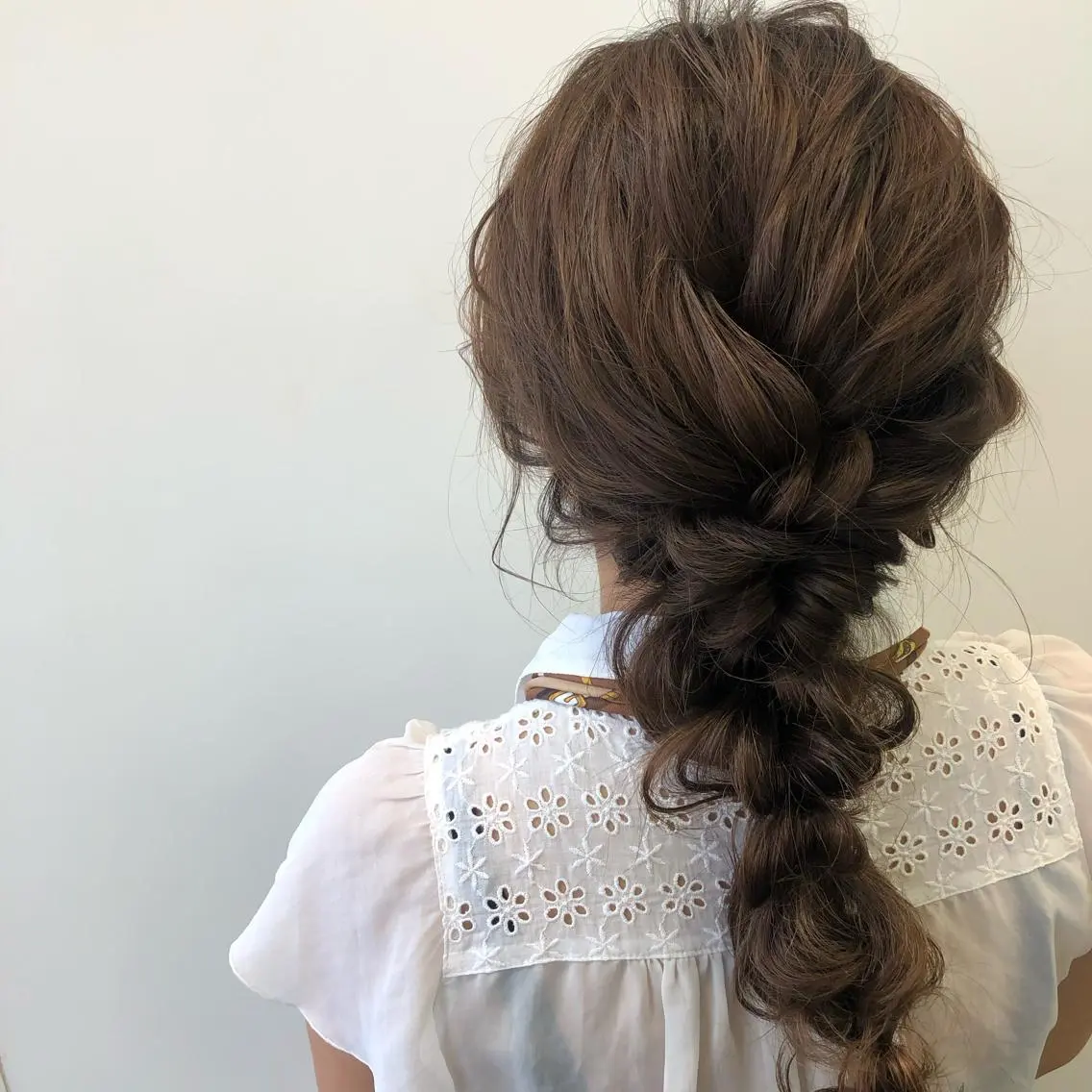 ロング ヘアアレンジ 心斎橋/ヘアセット MASAKIのヘアスタイル