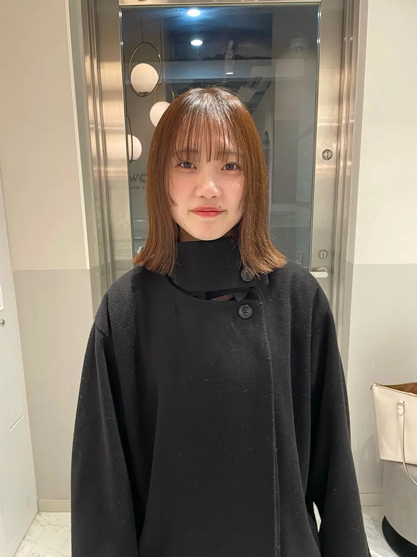 ショート カット satsuki 暖色・ブラウンカラーのヘアスタイル