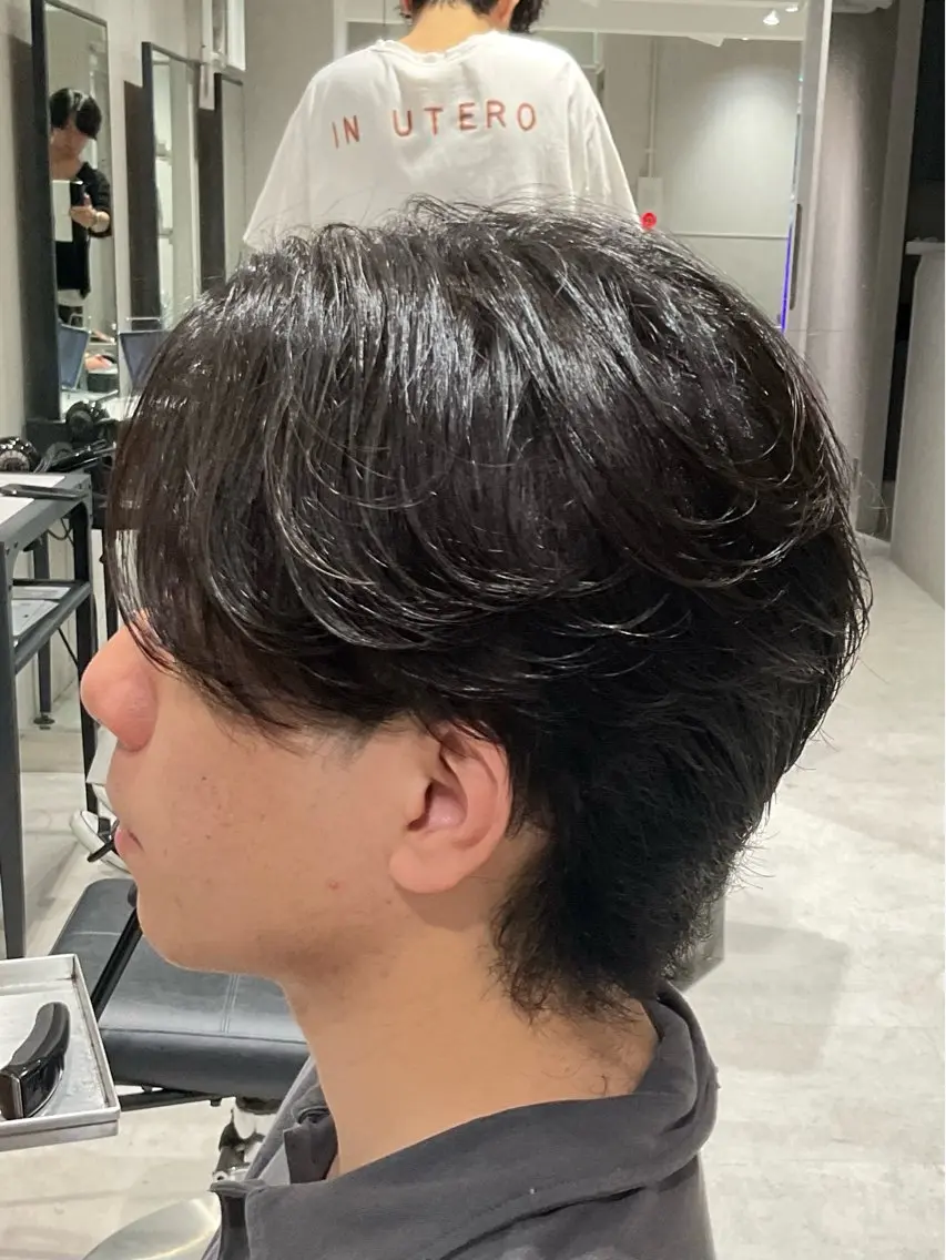 メンズ カット 縮毛矯正 メンズ縮毛矯正 Ⅰ池袋Ⅰ原田海朱のヘアスタイル