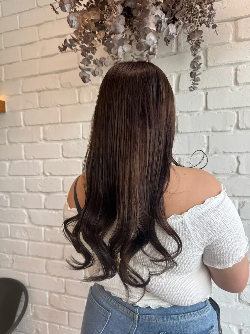 ブリーチなしワンカラー➕炭酸ヘッドスパ🧖‍♀️の写真
