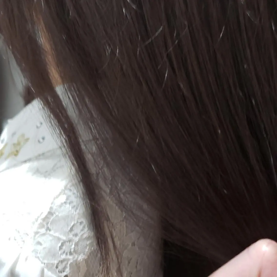 カラー ロング 饒平名 知也のヘアスタイル
