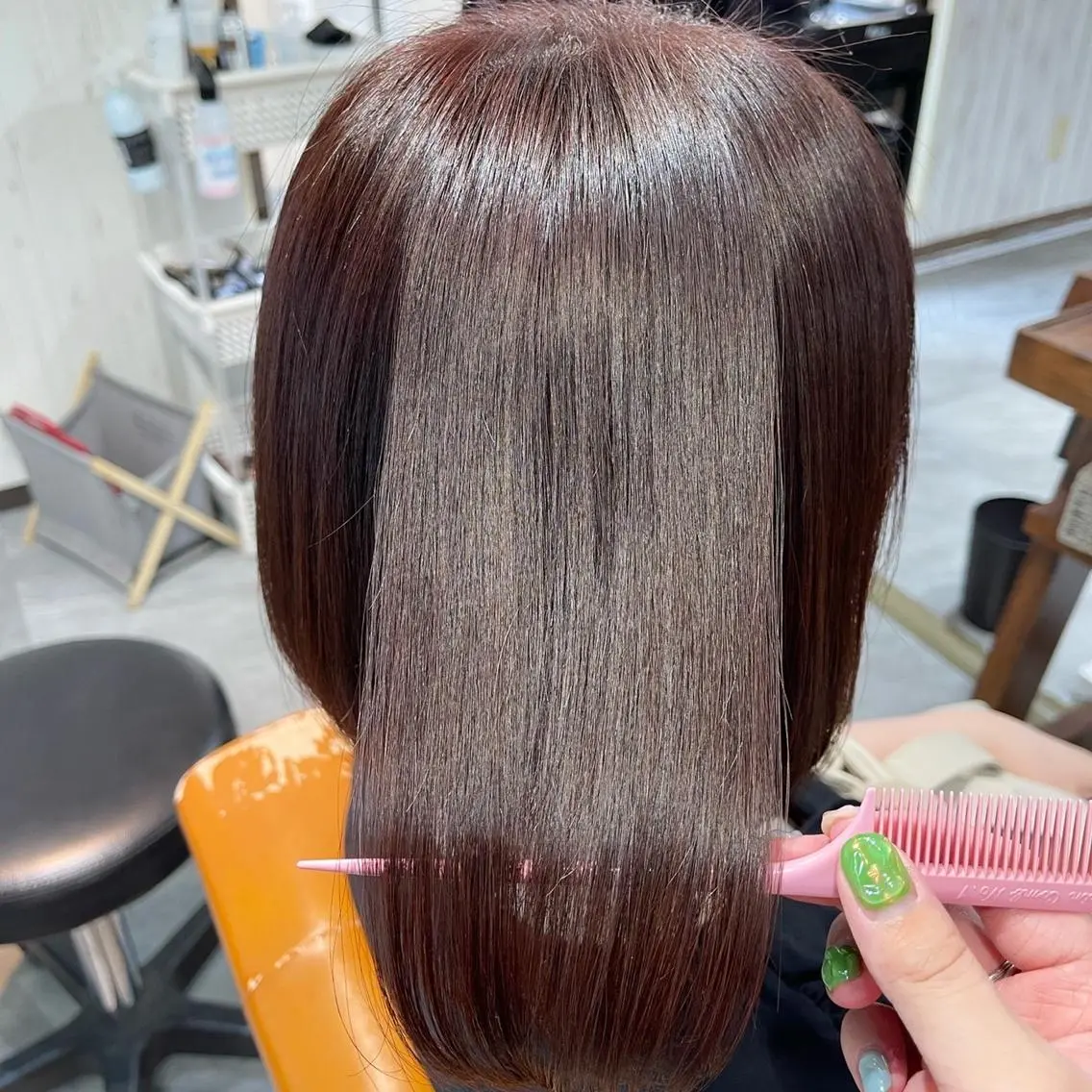 ミディアム カラー カット ヘアカラー トリートメント 🌟ayame🌟 Futabaのヘアスタイル