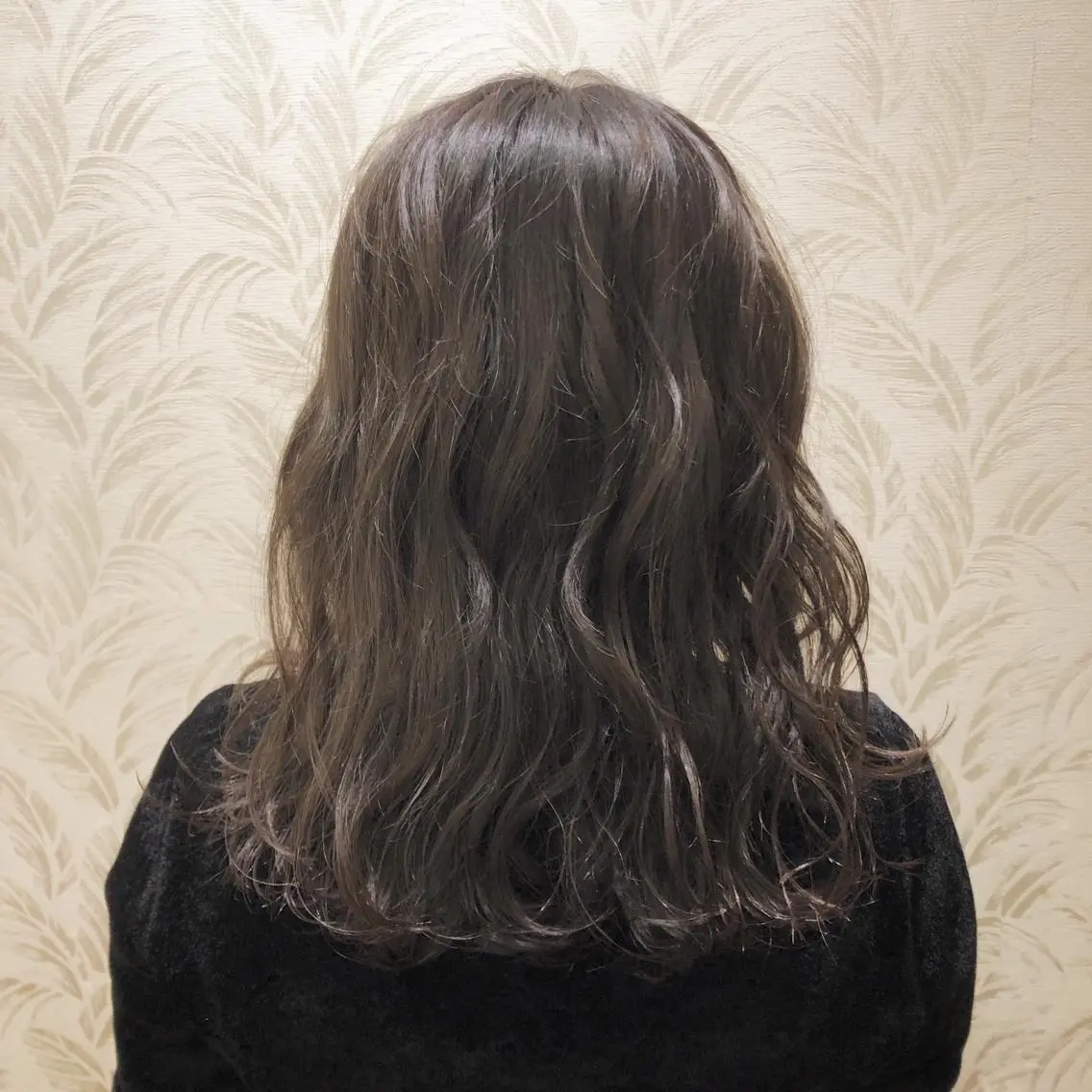 ロング 松永 果菜のヘアスタイル