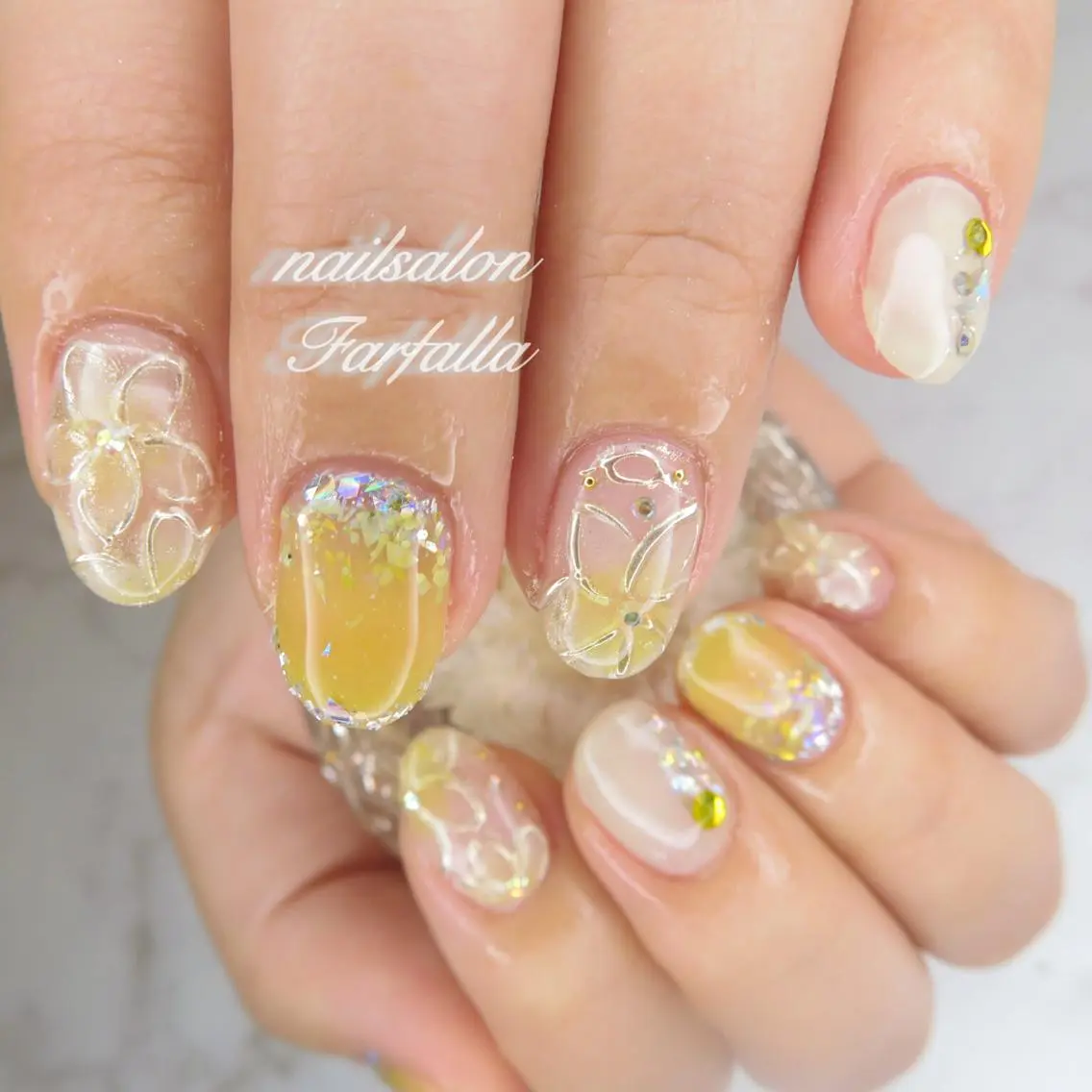 ネイル Farfalla Kieのネイルデザイン