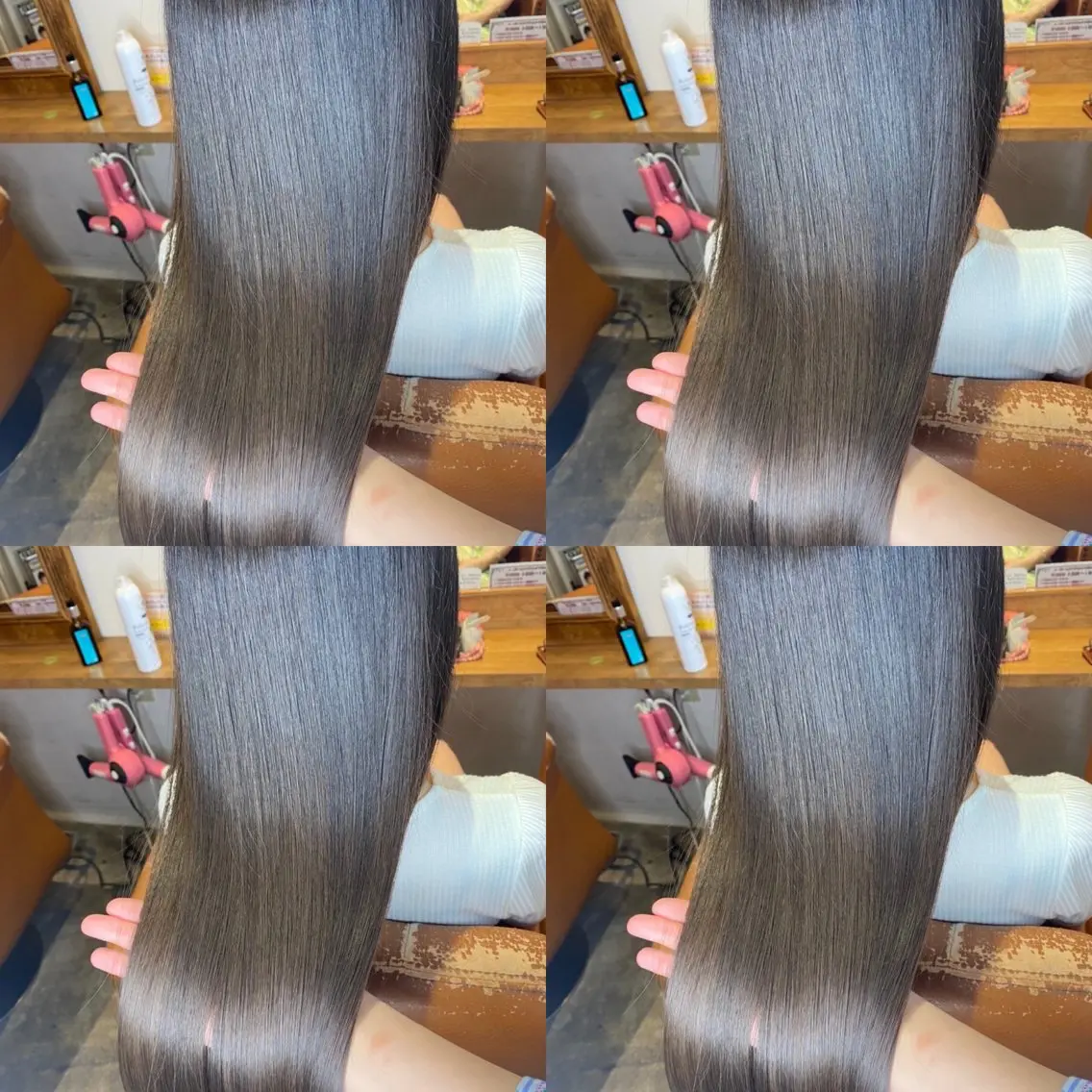 ロング カラー ヘアカラー トリートメント 店長✨髪質改善✖️ 透明感カラー／純大のヘアスタイル
