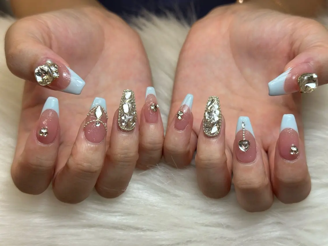 ネイル アートネイル ジェルネイル マグネットネイル ハンドネイル JennNail_ マオのネイルデザイン