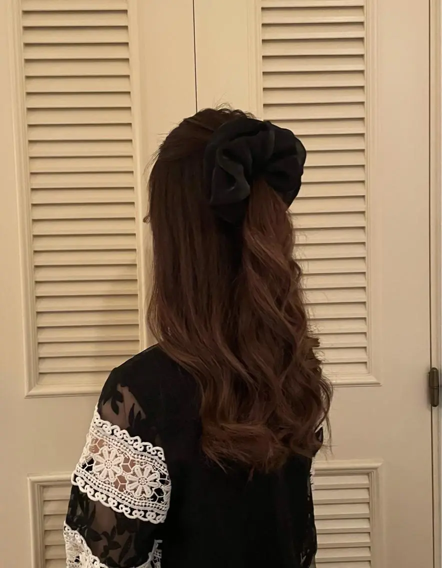 簡単ヘアアレンジ🍒の写真
