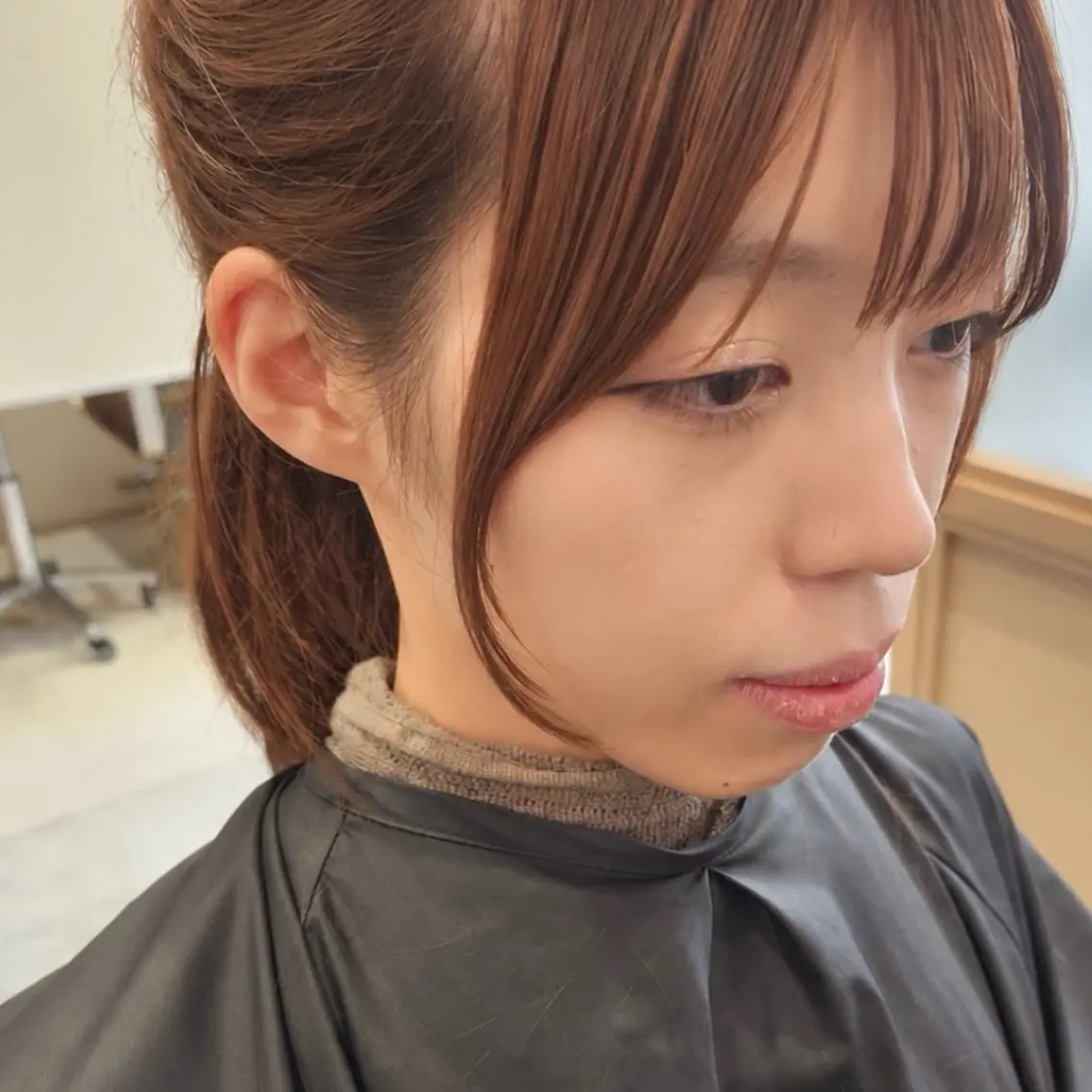 ロング 髪質改善 カット 久木原 ゆりのヘアスタイル