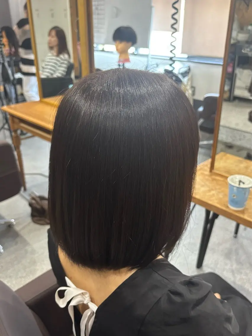 ミディアム カラー ブラウンカラー ヘアカラー 佐野 清良‎🍒♡のヘアスタイル
