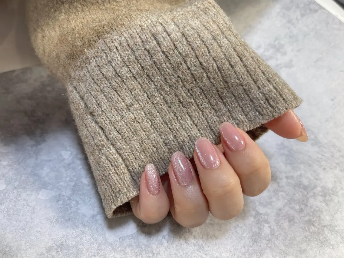 艶感マグネットネイル ✨の写真