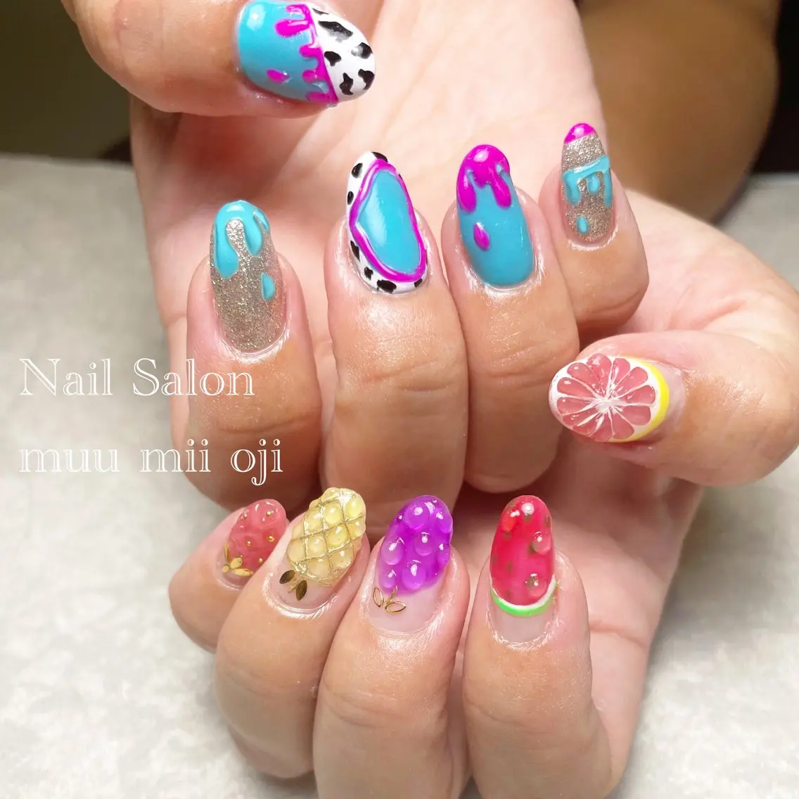 ネイル Nail Salon muu mii王子店のネイルデザイン