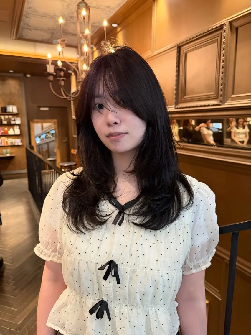 ロング トリートメント のん ︎ ︎︎︎︎︎のヘアスタイル