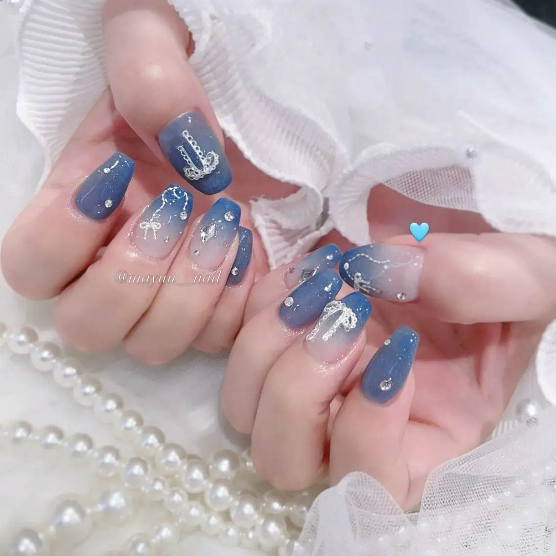 ネイル ハンドネイル 🎀 Mayu 🎀痛ネイルのネイルデザイン