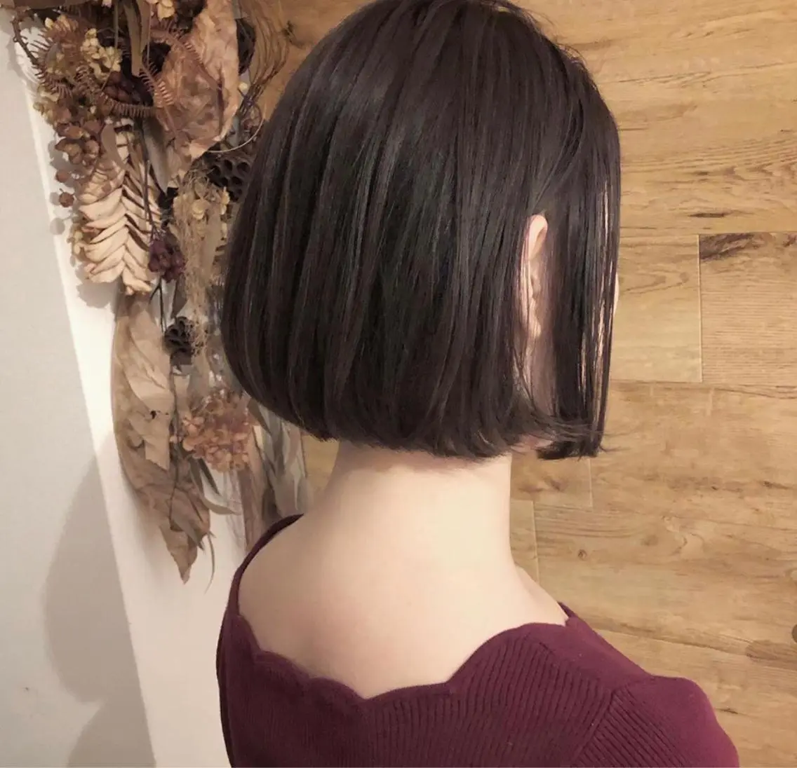 ショート カラー ボブ テトネ タカシのヘアスタイル