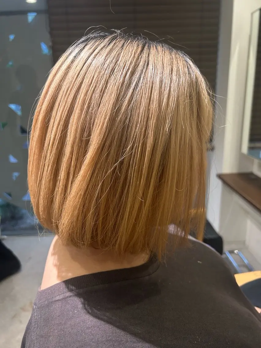 ミディアム 江川 輝星のヘアスタイル