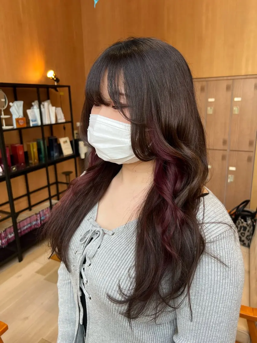 【平日限定✨🫧】Wカラー インナーカラー・フェイスフレミング専用の写真