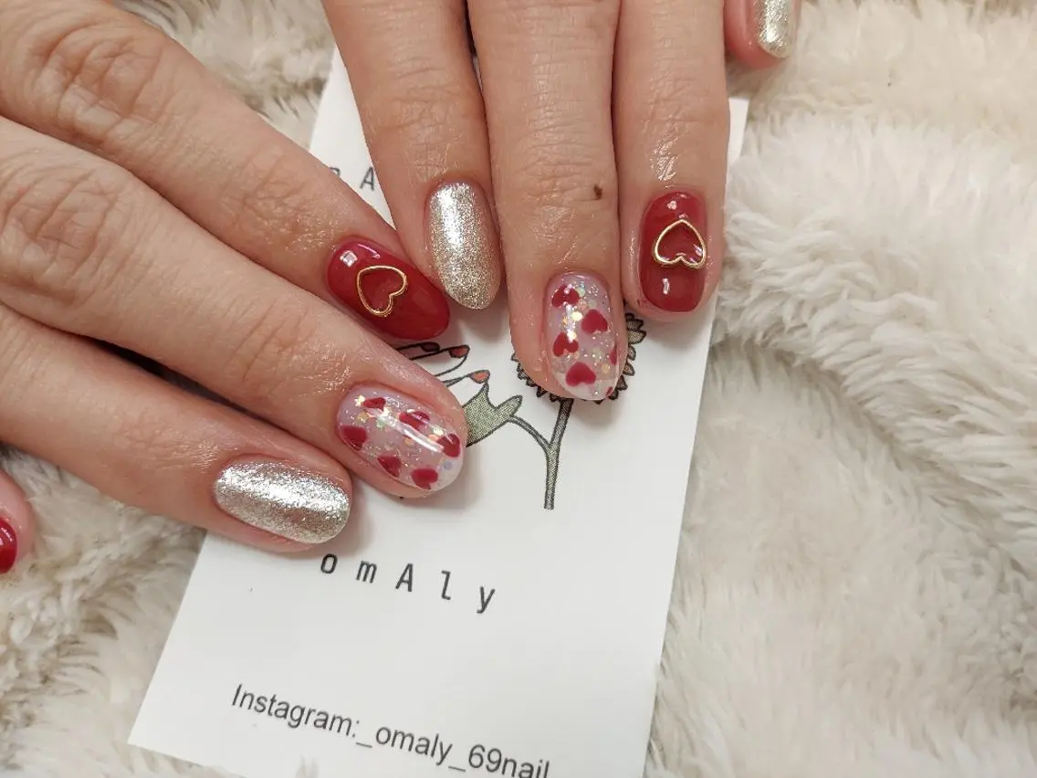 ショート ハンドネイル Nailspeace Omalyのネイルデザイン