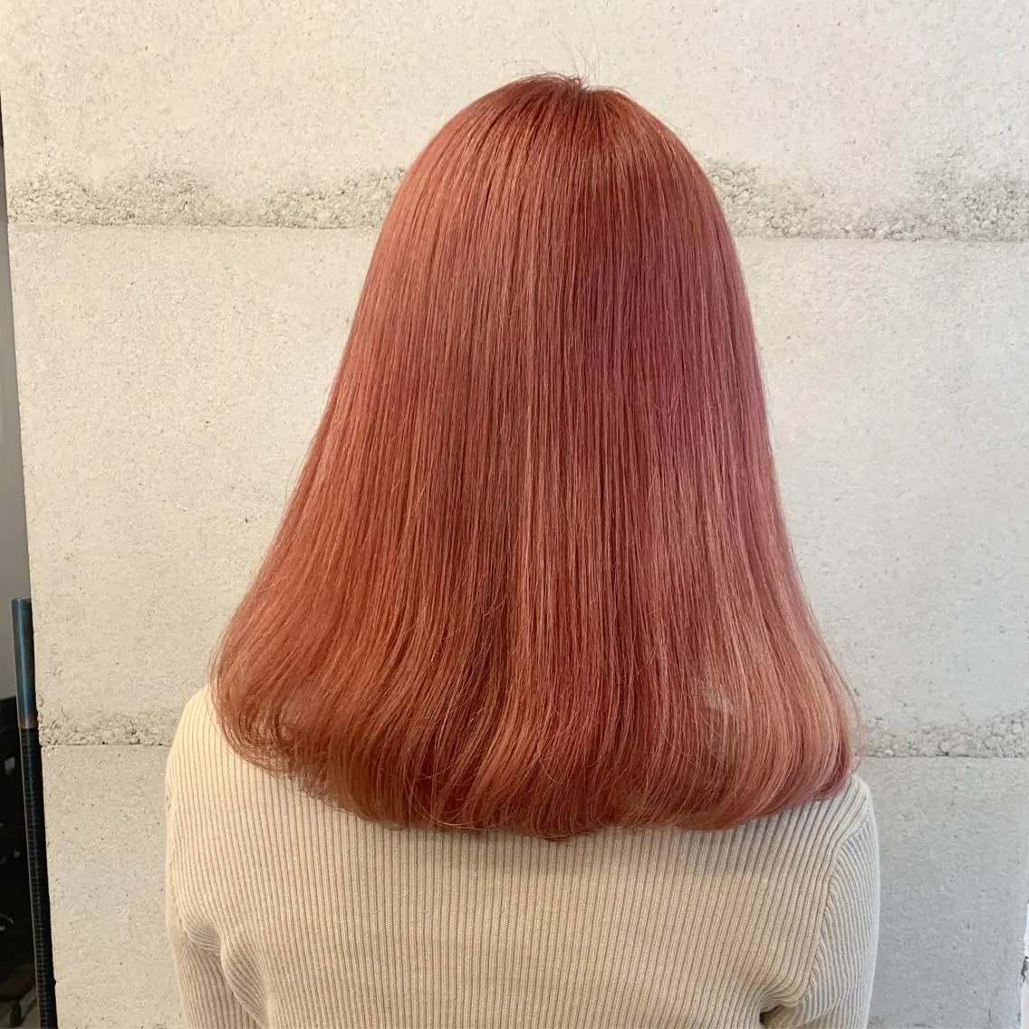 ミディアム カラー ミディアムパーマ ベージュカラー ブリーチ ケアブリーチ ダブルカラー 縮毛矯正特化✂︎ YUKAのヘアスタイル