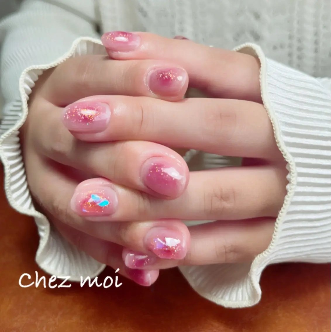 ネイル ニュアンスネイル 🔹Chez-moi 🔹mayuのネイルデザイン