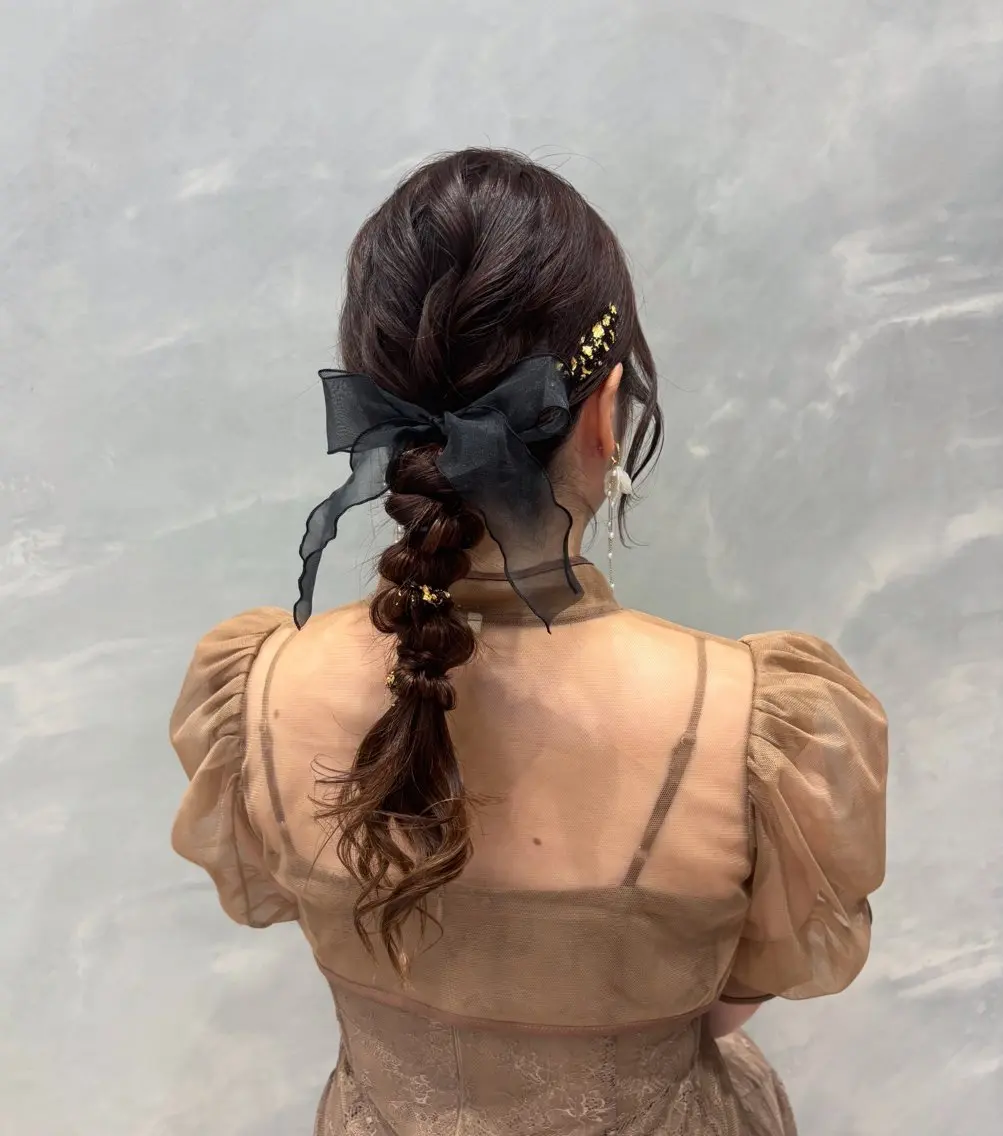 ロング ヘアセット "今"だけでない美髪 KOTOMIのヘアスタイル